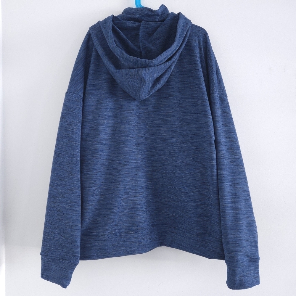 Roots Kids Blue Zip Up Hoodie size XXL 13-14 - Picture 9 of 14